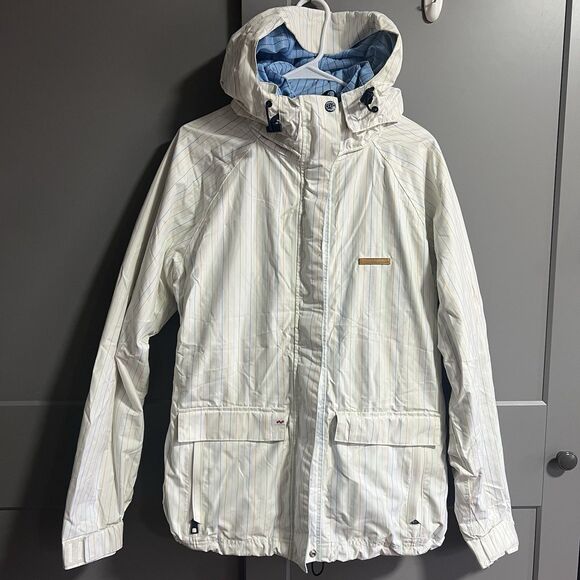 Foursquare 5K Convertible Liner Snowboard Jacket XL Removable Hood Pockets - Picture 2 of 15
